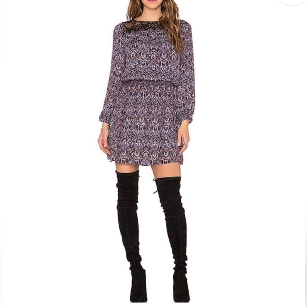Joie Amedeo Silk Mini Dress